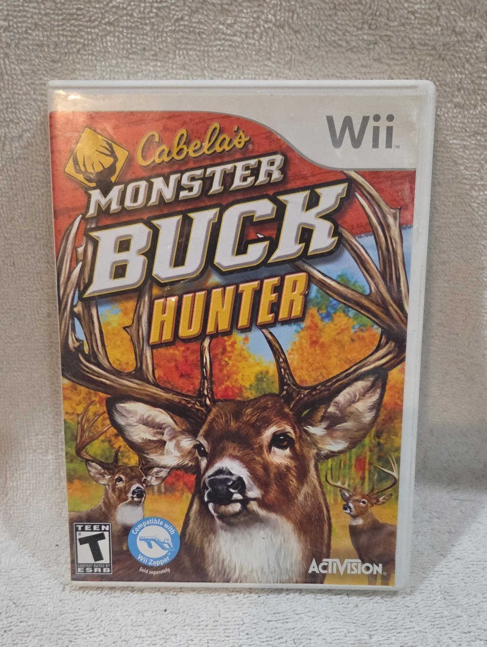 CABELA'S MONSTER BUCK HUNTER FOR WII
